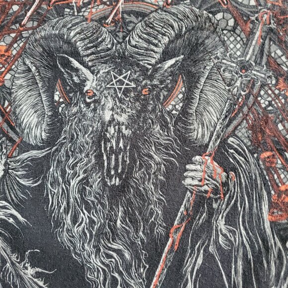 Slayer 2019 tour tee shirt sz L - Picture 4 of 4